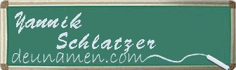 Yannik Schlatzer Visitenkarte